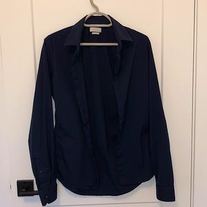 Zara Men’s Navy Dress Shirt